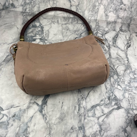 THE SAK Purse Handbag Tassel Detachable braided leather strap with Gold … - Picture 7 of 9